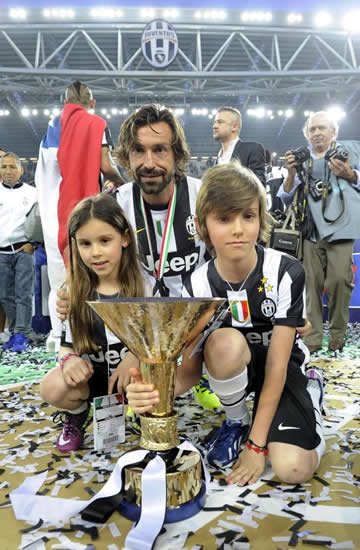 Andrea Pirlo's son, 15, signs for Juventus… and proud dad admits Nicolo reminds him of himself