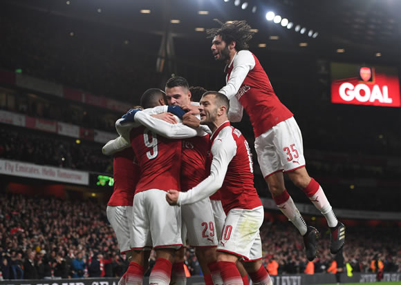 Arsenal 2 - 1 Chelsea FC: Arsenal don't miss Sanchez as they defeat Chelsea to reach League Cup final
