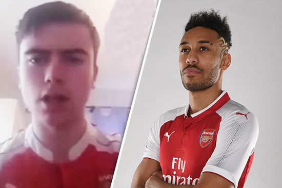 Arsenal fan RIDICULED over new chant for Aubameyang and Mkhitaryan