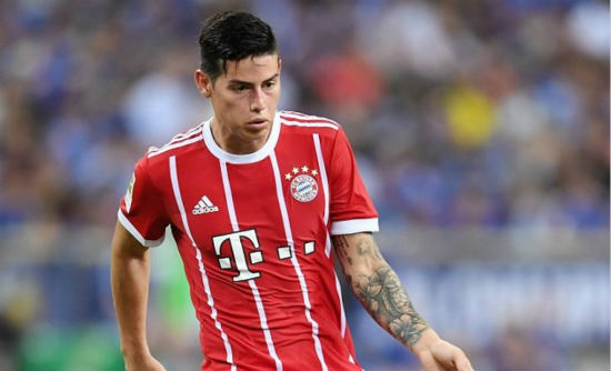 Bayern Munich ready to buy outright Real Madrid midfielder James