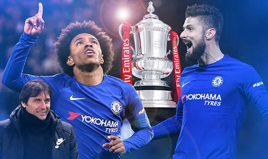 Chelsea star Willian warns Barcelona after Hull FA Cup win: The Blues are back