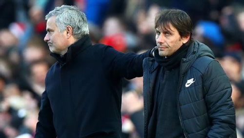 Jose Mourinho declares row with Antonio Conte finished after MU win