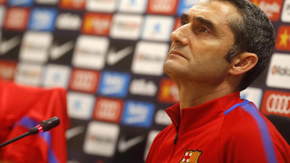Valverde: Messi and Pique didn't ask me for an explanation after the Roma loss