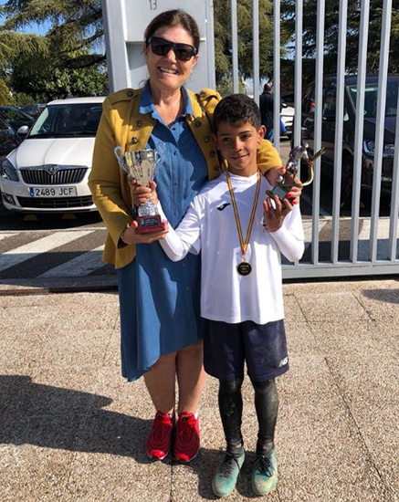 Cristiano Jr. on the goal trail as he becomes the highest scorer at his school