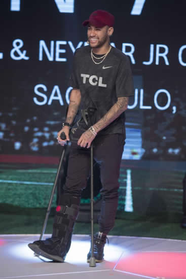 Neymar will find out World Cup fate in four weeks as he recovers from fractured metatarsal