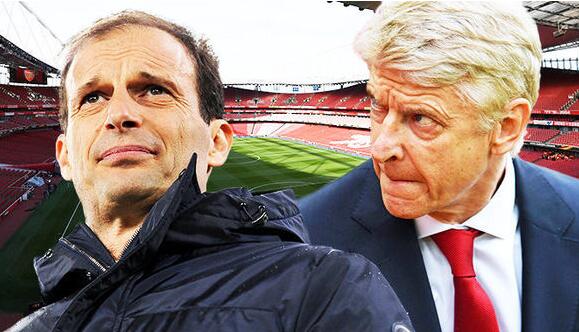 Arsenal trigger Chelsea manager war as Gunners approach Juve's Max Allegri