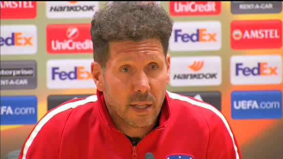 Diego Simeone says he has not spoken to Arsenal over manager position