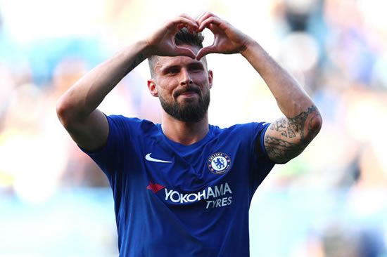 Chelsea star Olivier Giroud: I want be lucky charm for Champions League and FA Cup