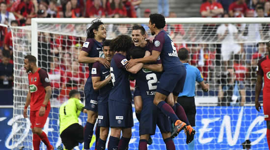 Les Herbiers 0 - 2 Paris Saint-Germain: Les Herbiers 0 Paris Saint-Germain 2: Lo Celso and Cavani seal PSG treble