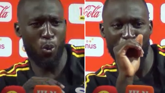 Romelu Lukaku Produces Priceless Reaction When Asked Whether Belgium Or Man United Are Better