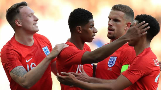 England 2-0 Costa Rica: Marcus Rashford and Danny Welbeck score