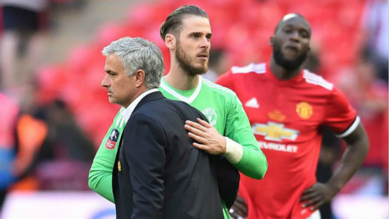 Mourinho: De Gea is my boy, it hurts me to say but he knows it's a bad mistake