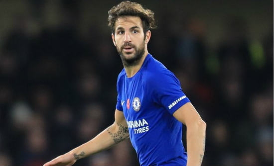 Chelsea midfielder Cesc hints at Conte frustration over positional switch