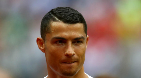 Ronaldo facial hair inspired by Quaresma joke