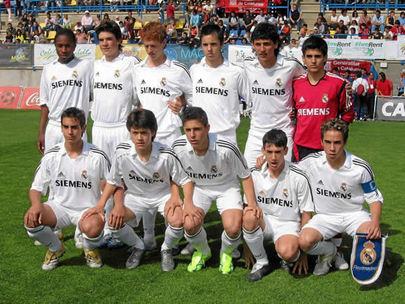 When Neymar featured in a Real Madrid youth team with Carvajal