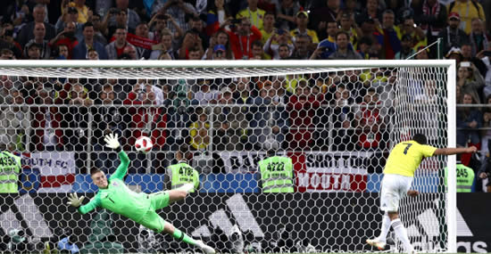 Colombia 1 England 1 (aet, 4-3 on penalties): Dier seals shoot-out glory for Three Lions