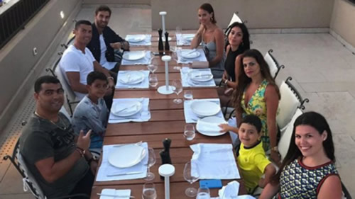 Cristiano Ronaldo remains on holiday waiting for his future to be resolved