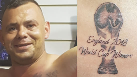 England Fan Who Has 'World Cup Winners' Tattoo Speaks Out After Loss To Croatia