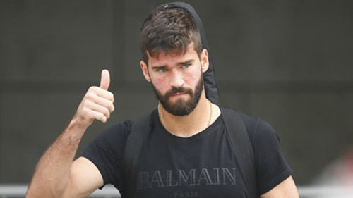 Liverpool agree £66m fee to sign Alisson from Roma