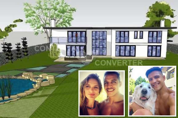 Manchester United star Alexis Sanchez buys £2.5m mansion in cash as he settles after January move