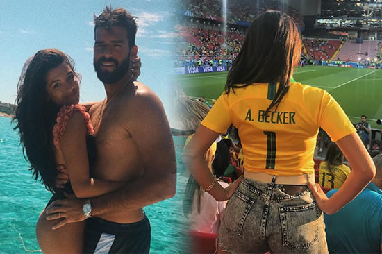 Alisson JOINS Liverpool – and THIS is his stunning WAG joining him