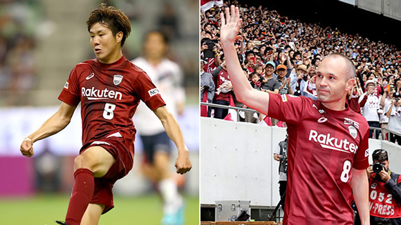 J1 League changes rules to allow Iniesta to wear iconic No. 8 shirt
