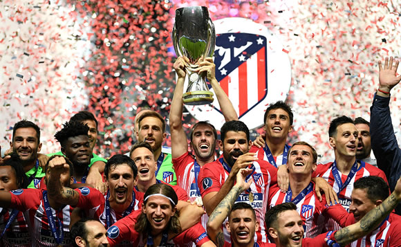 Real Madrid 2 - 4 Atletico Madrid: Atletico Madrid see off rivals Real in extra time to win UEFA Super Cup