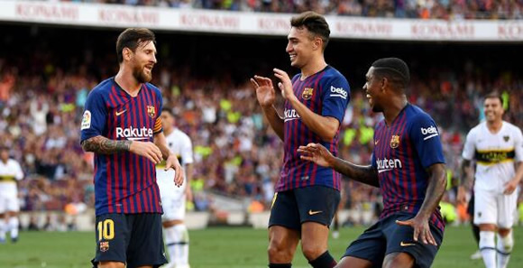 Barcelona 3 - 0 Boca Juniors: Messi, Malcom net as Barca win Joan Gamper Trophy