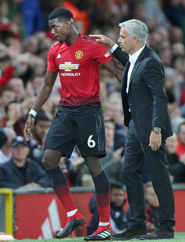 Manchester United manager Jose Mourinho and Paul Pogba in amazing bust-up which leaves fractured relationship at all-time low