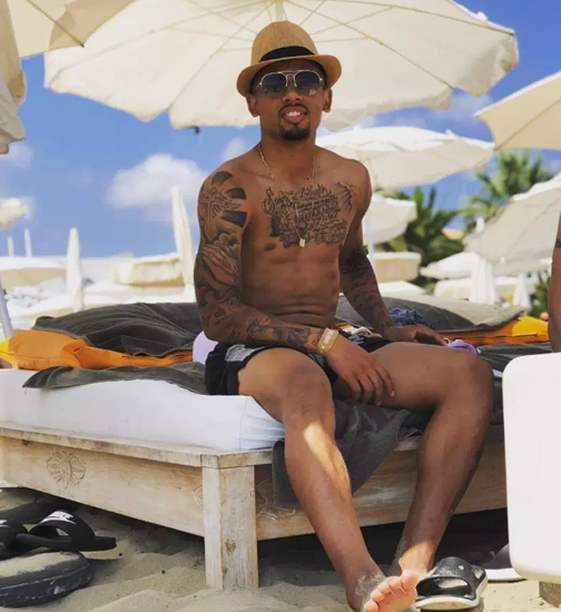 Manchester City star Gabriel Jesus goes on early season beach break away after shock draw with Wolves
