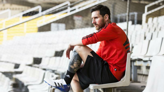 Messi makes trip to Germany to see adidas sponsors