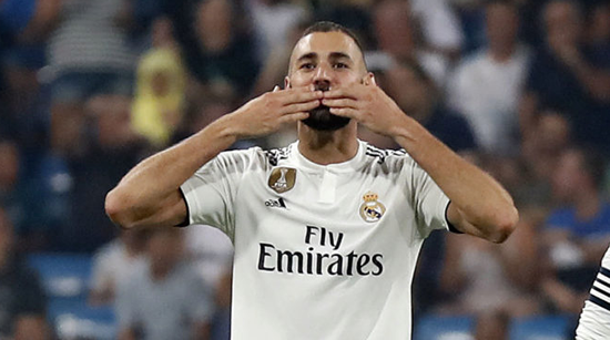 Benzema plays four full games for the first time at Real Madrid