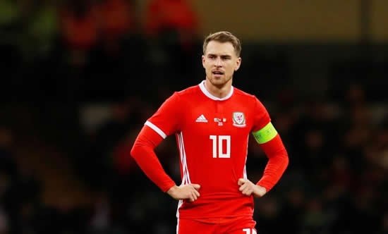 Aaron Ramsey confirms wife Colleen has given birth to twins as Wales beat Ireland