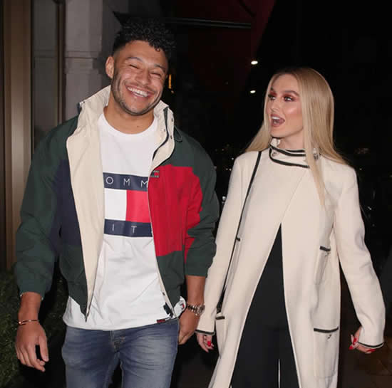 Liverpool stars Mo Salah and Alex Oxlade-Chamberlain enjoy night out in London after going top of the Premier League