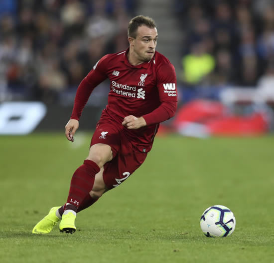 Xherdan Shaqiri left out of Liverpool's squad to face Red Star
