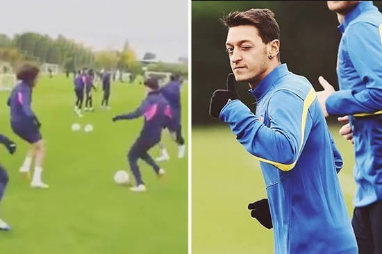 Arsenal star Mesut Ozil labelled ‘DISRESPECTFUL’ for what he did to youngster in training