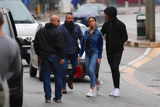 Cristiano Ronaldo and Georgina Rodriguez check out church from the Italian Job in search of wedding venue