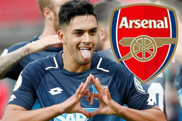 Arsenal and Tottenham to battle it out for £15m-rated Hoffenheim youngster Nadiem Amiri