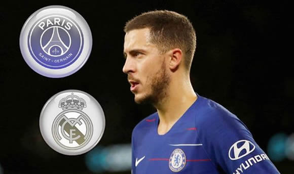 PSG prepare incredible offer for Chelsea's Eden Hazard