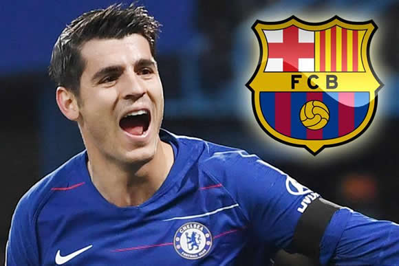 Chelsea flop Alvaro Morata is shock target for Barcelona with striker ‘unhappy’ at Stamford Bridge