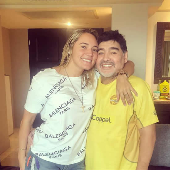 Diego Maradona ‘splits from young girlfriend… and she kicks him out of house he bought for her’