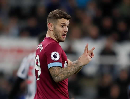JACK'S NOT BACK Jack Wilshere could be out for rest of season with ankle problem