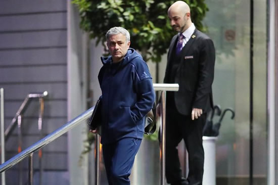 Jose Mourinho leaves massive £537,000 hotel bill after FINALLY checking out of the Lowry