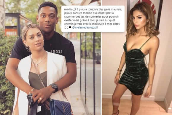 'BULLS**T' Anthony Martial responds to cheat storm with defiant message saying there 'will always be jealous people'