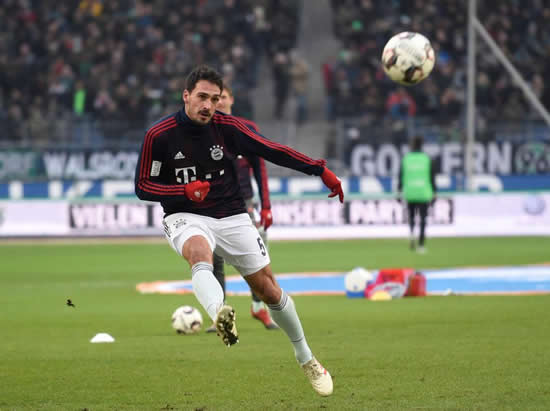 FEE HIGH, HO HUM Chelsea told to cough up £30m for Bayern Munich star Mats Hummels