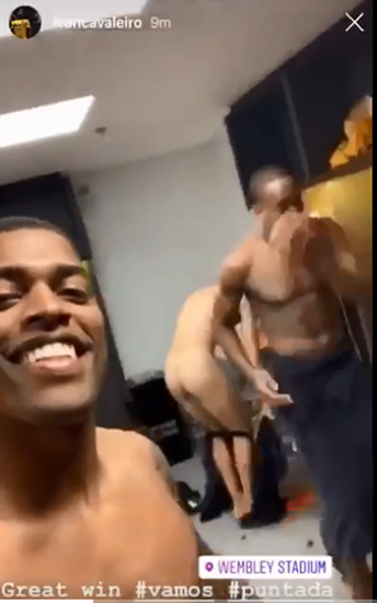 Wolves star Coady's bare bum inadvertently exposed during dressing room celebration video
