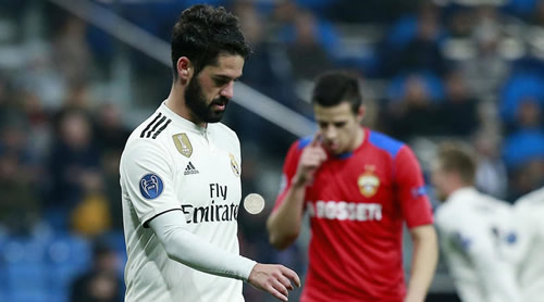 Isco not considering Real Madrid exit in January