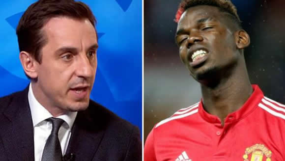 Gary Neville Names The One Problem He Has With Paul Pogba