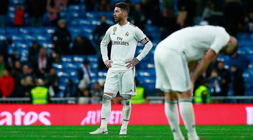 Ramos slams 'scandalous' refereeing after Real Madrid loss