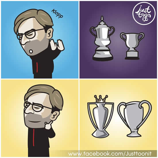 7M Daily Laugh - No look trophy for Liverpool?